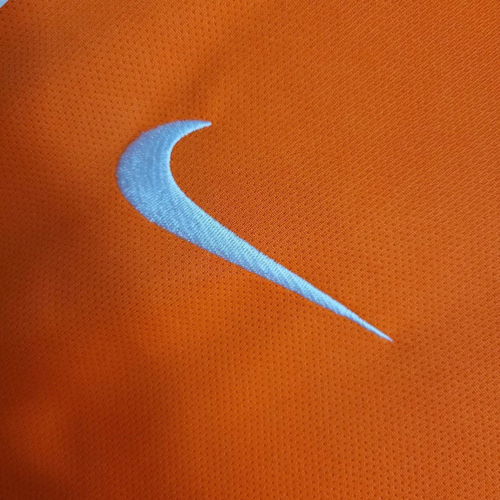 2010 Retro Netherlands Home Football Shirt