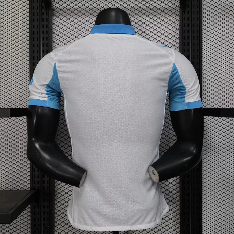 2025/2026 Player Version Olympique Marseille Home Football Shirt