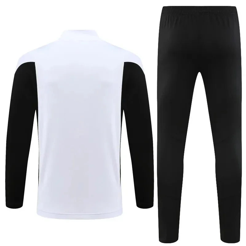2023/2024 Bayern Munich Half-Pull Tracksuit White