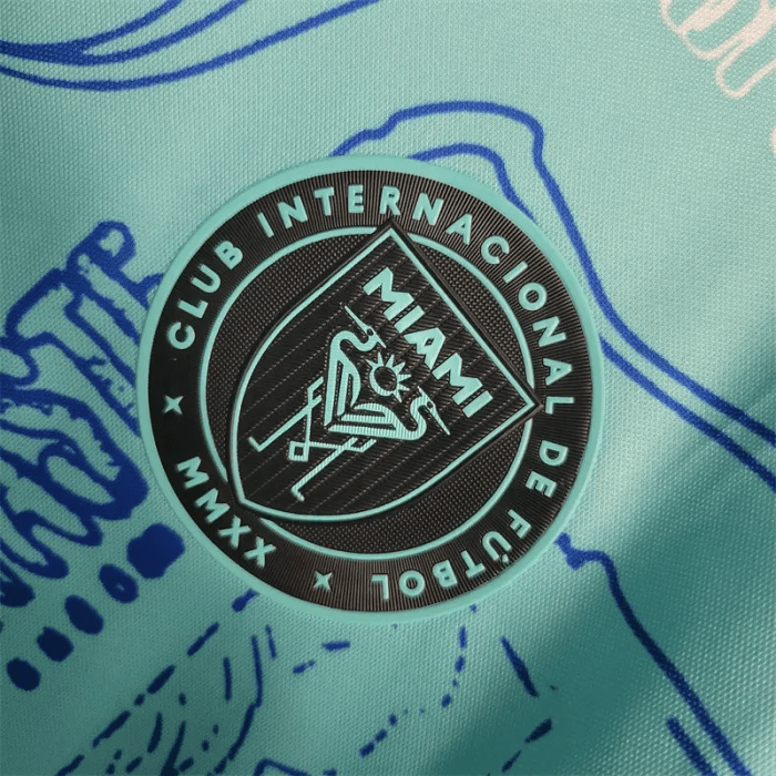 2023/2024 Inter Miami Training Wear blue Soccer Jersey
