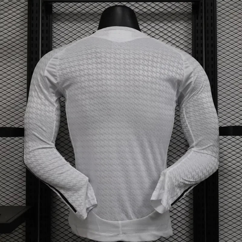 2024/2025 Long Sleeve Real Madrid Home Football Shirt- Player Version