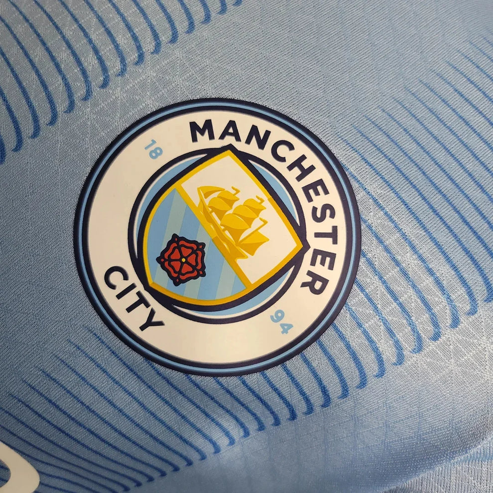 2023/2024 Manchester City Home Football Shirt- Player Version