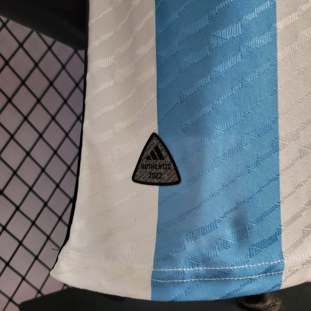 2022 FIFA World Cup Argentina National Team Jersey Home - Player Version