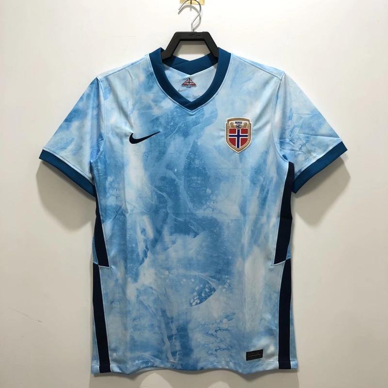 2020-2021 Retro Norway National Team Away Football Shirt