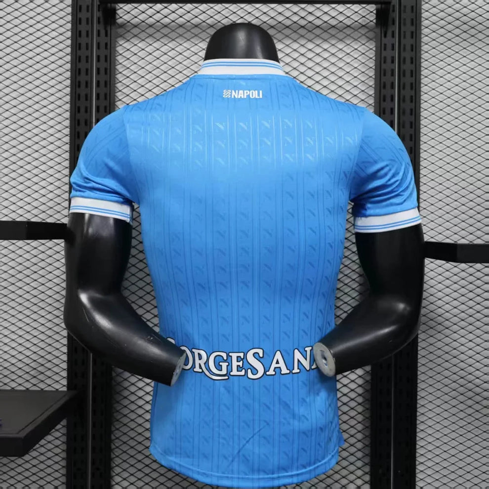 2025/2026 Player Version SSC Napoli Home Football Shirt