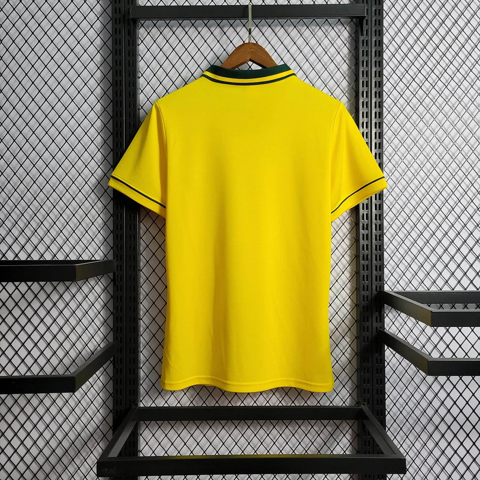 1994 Retro Brazil Soccer Jersey Home
