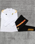 2024/2025 Real Madrid Half-Pull Tracksuit White Football Shirt
