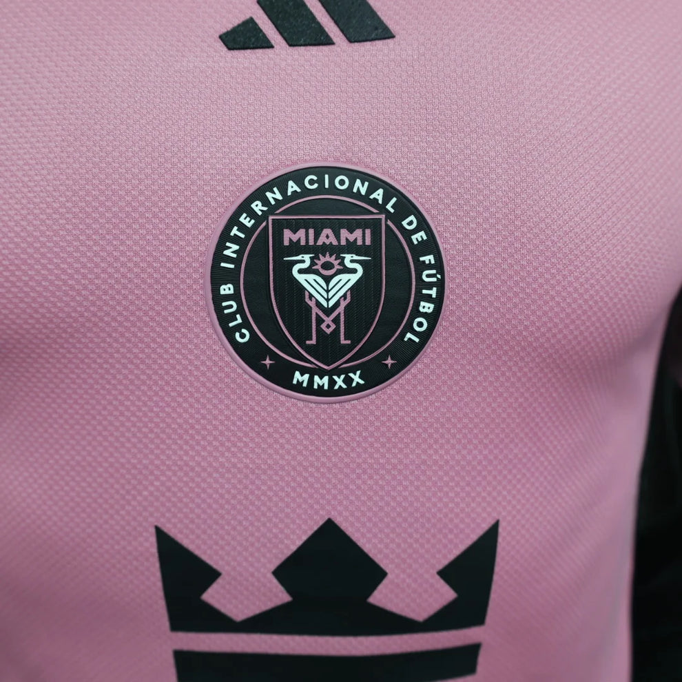 2024/2025 Inter Miami Home Soccer Jersey - Player Version