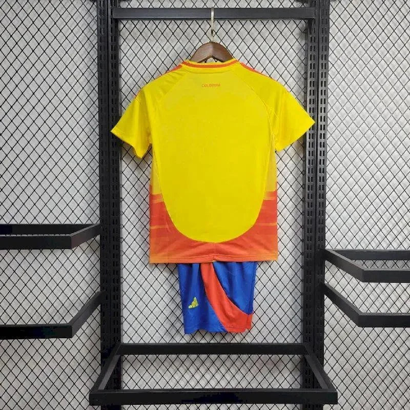 2024 Kids Size Colombia Home Football Shirt