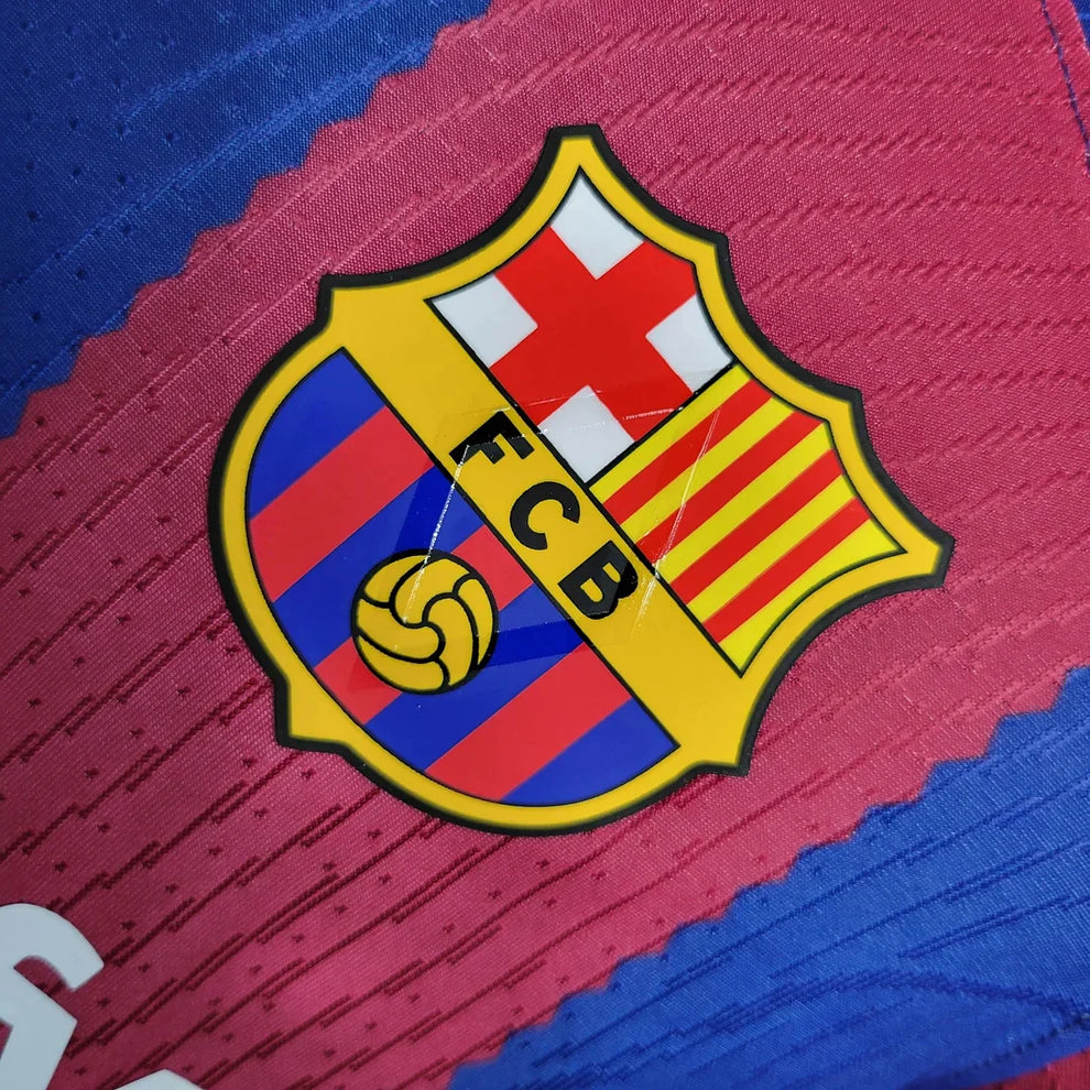 2023/2024 Barcelona Home Football Shirt- Player Version