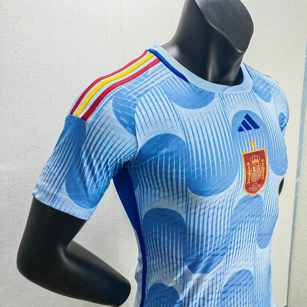 2022 FIFA World Cup Spain Away Soccer Shirt- Player Version