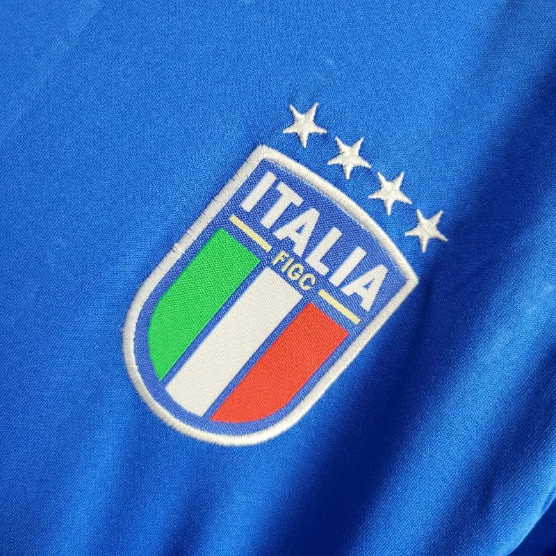 2024 Kids Size Italy Home Soccer Shirt