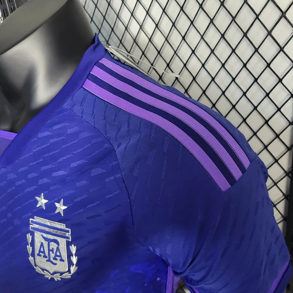 2022 FIFA World Cup Argentina National Team Away Jersey - Player Version