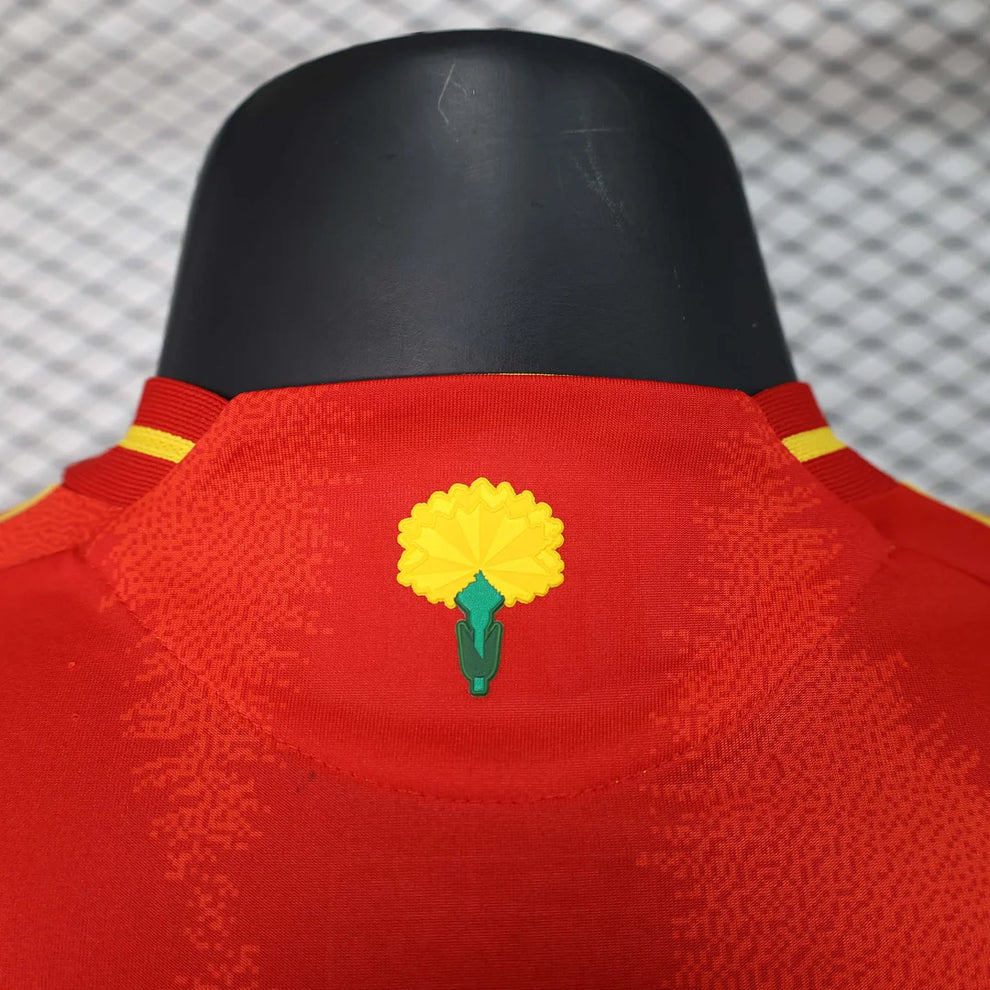 2024 Spain Home Football Shirt- Player Version