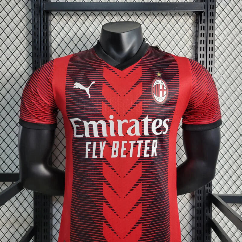 2023/2024 AC Milan Home Soccer Jersey- Player Version