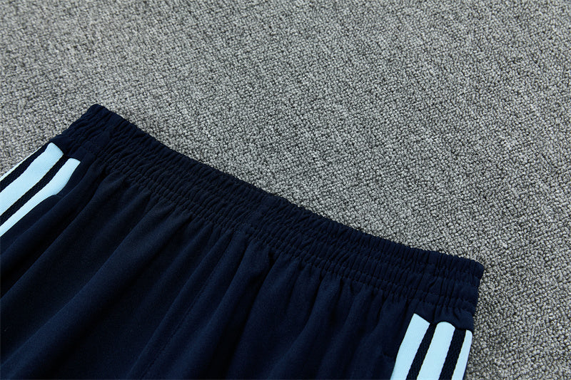 2026/2027 Argentina Half-Pull Blue Tracksuit