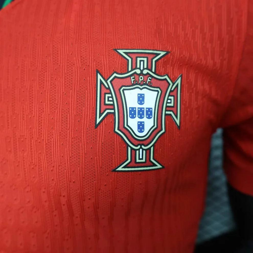 2024 Portugal Home Football Shirt- Player Version