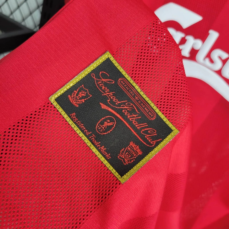 1995/1996 Retro Liverpool Home Football Shirt