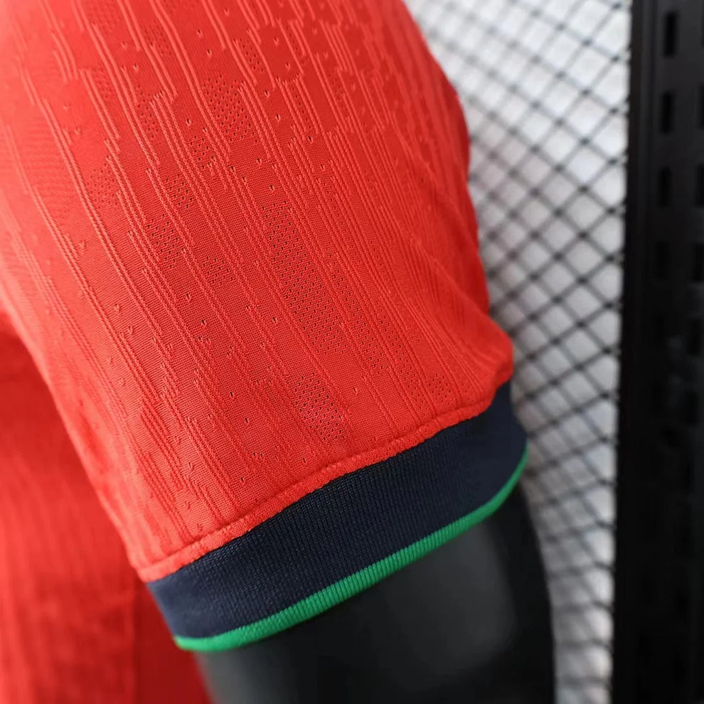 2024 Portugal Home Football Shirt- Player Version