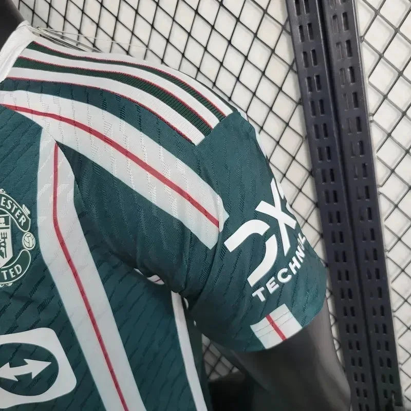 2023/2024 Manchester United Away Soccer Jersey- Player Version