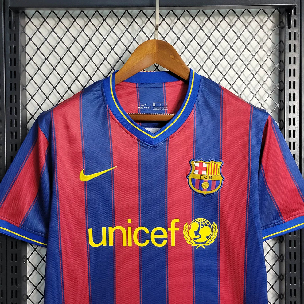2009/2010 Retro Barcelona Home Football Shirt