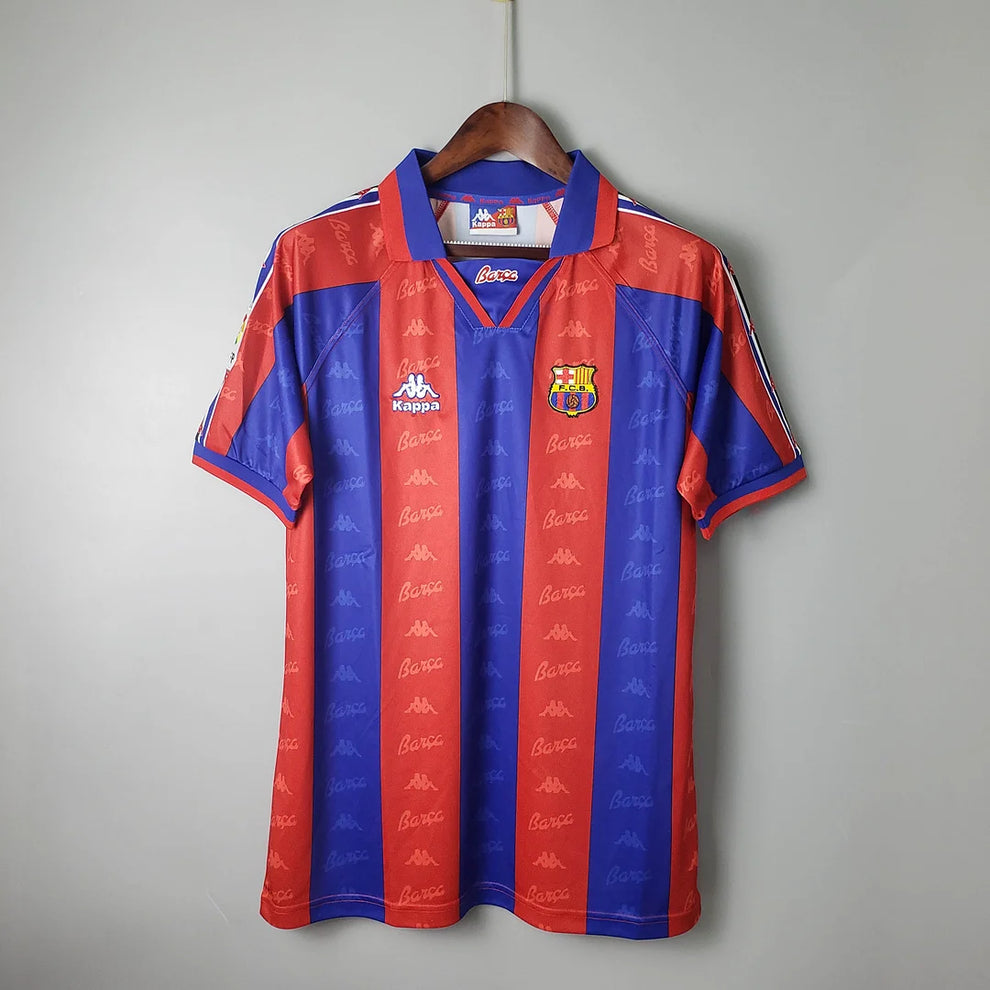 Retro Barcelona Football Shirt Home 1995/1997