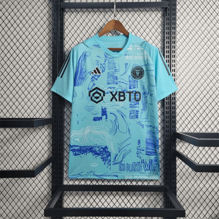 2023/2024 Inter Miami Training Wear blue Soccer Jersey