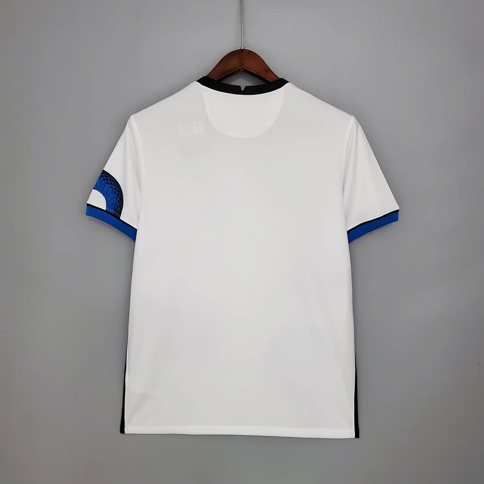 Internazionale Milan Football Jersey White 2021/2022 Retro