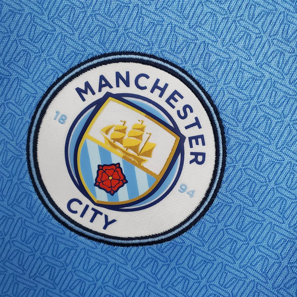 Manchester City Football Shirt 2021/2022 Retro