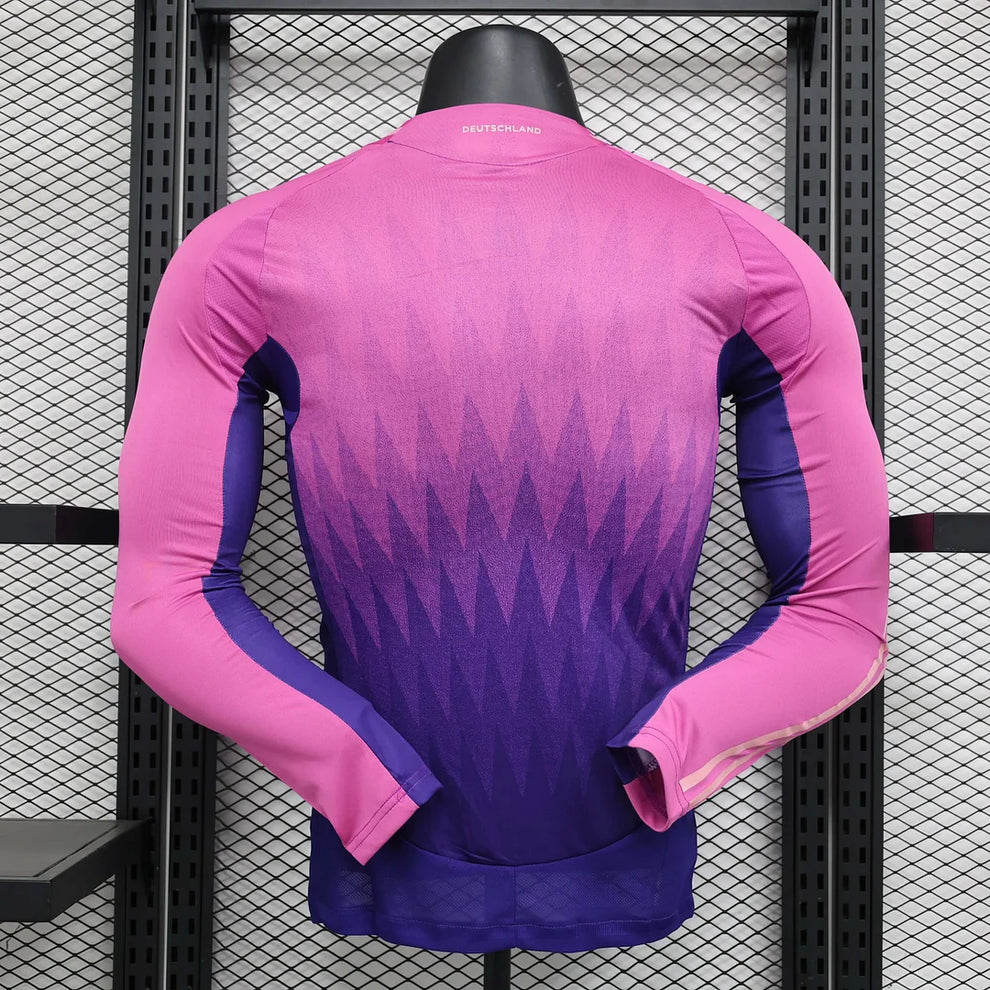 2024 Long Sleeve Player Version Germany Away Football Shirt