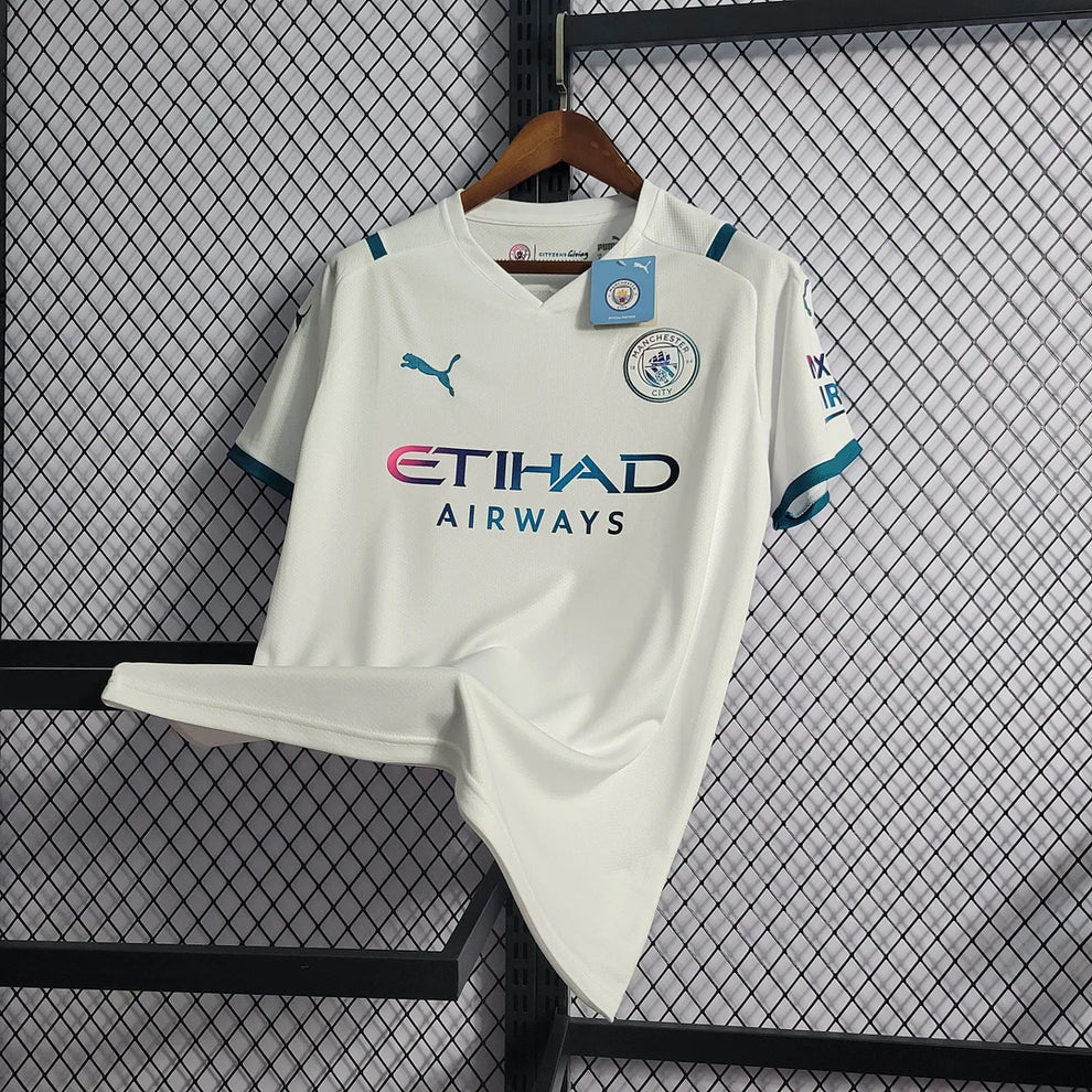 Manchester City Football Shirt 2021/2022 Retro