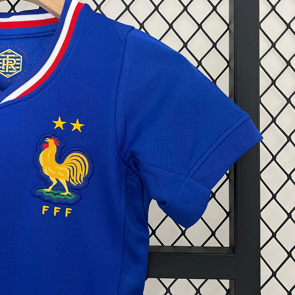 2024 Kids Size France Home Football Shirt